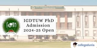 IGDTUW PhD Admission 2024-25 Open; Application Deadline Extended till January 5